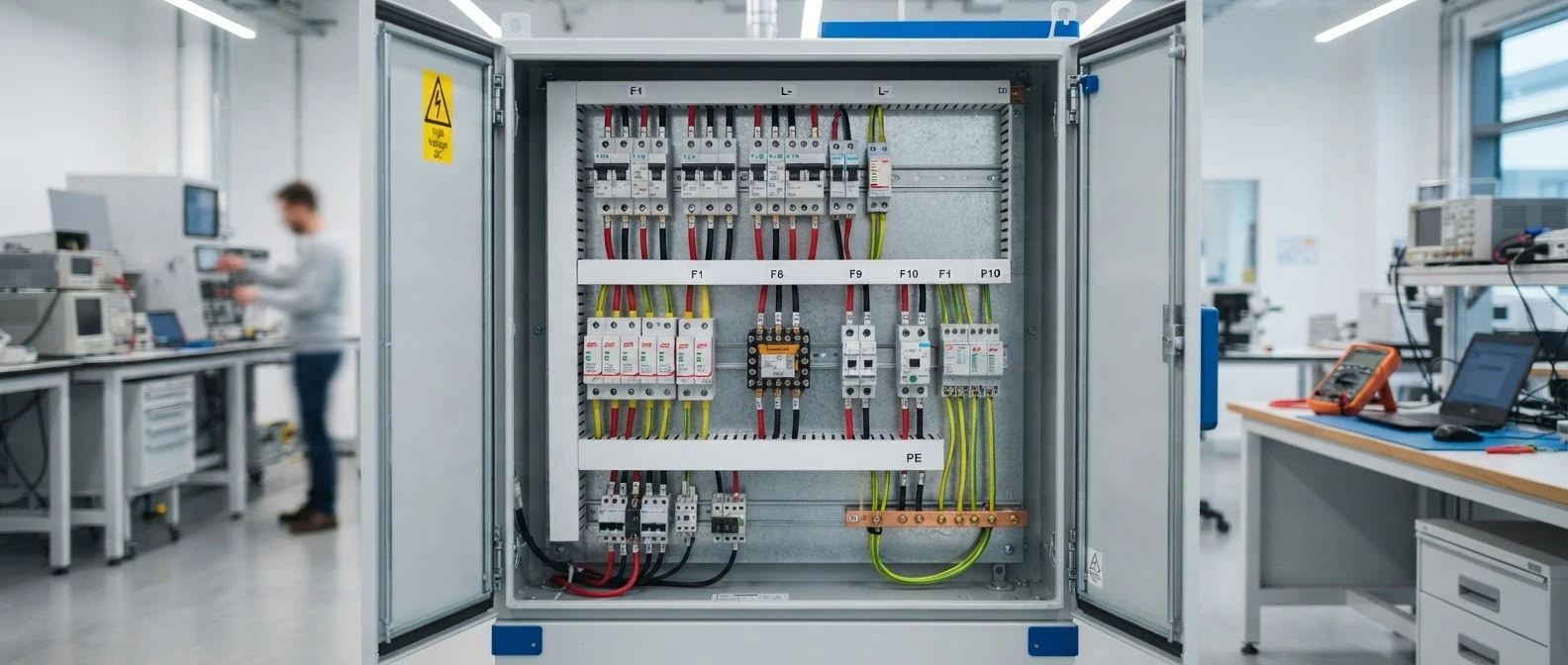 Electrical protection and switchgear equipment (representative image)